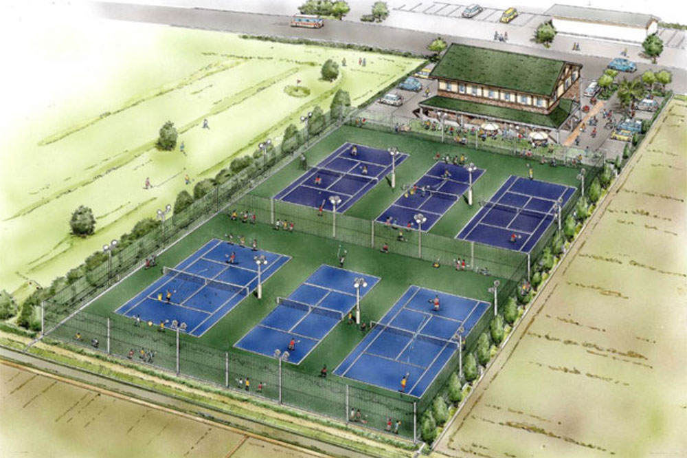 千葉県の白子に本格的テニスアカデミーを2021年5月開校！